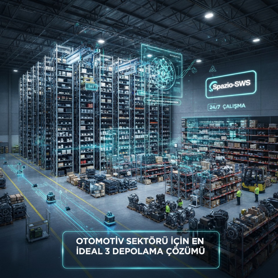 Otomotiv Sektörü İçin En İdeal 3 Depolama Çözümü ve Özellikleri