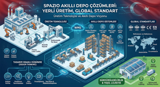 Yerli Üretim, Global Standart: Spazio’nun Üretim Teknolojisi ve Akıllı Depo Vizyonu