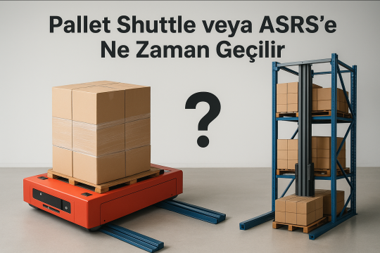 Pallet Shuttle veya ASRS’e Ne Zaman Geçilir ?
