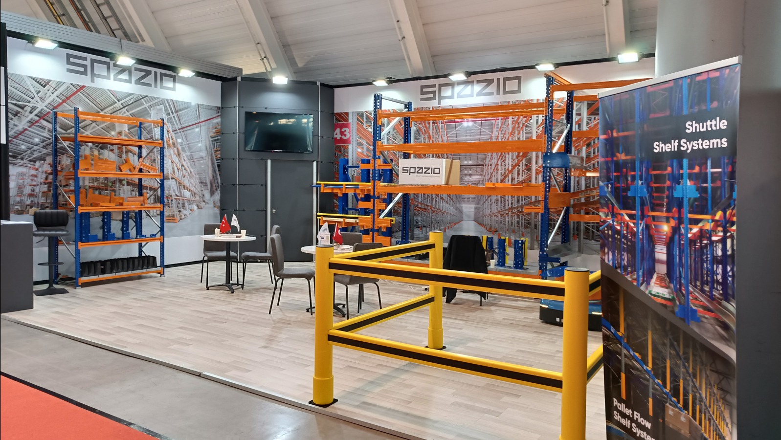 Spazio, LogiMAT 2025’te Yenilikçi Depolama Çözümlerini Tanıttı